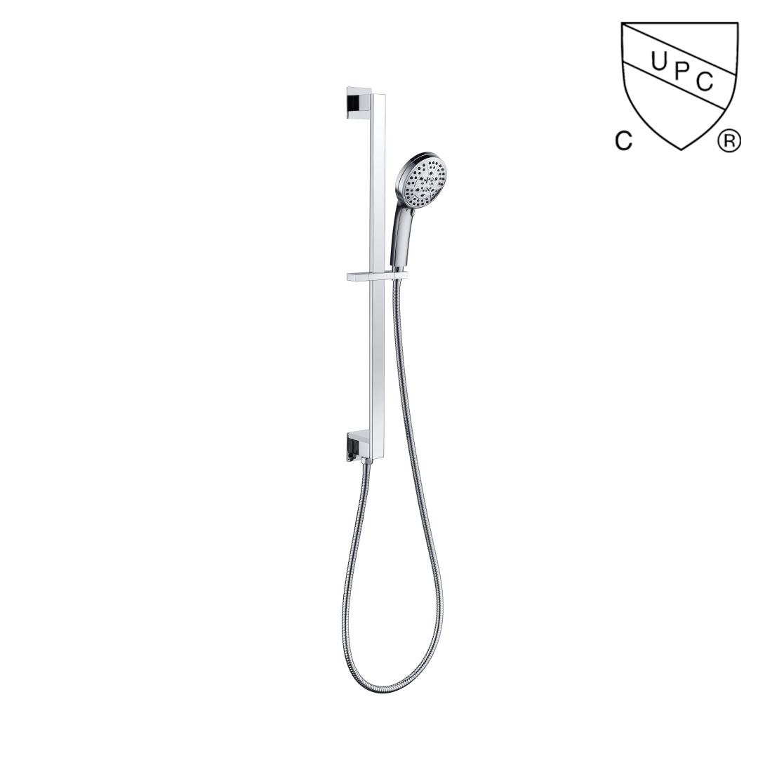 DA310017CP UPC, kits de ducha con certificación CUPC, juego de ducha deslizante;