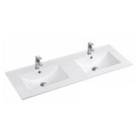 YS27286W-120D lavabo de gabinete de cerámica vidriada blanco mate, lavabo de tocador, lavabo de inodoro;