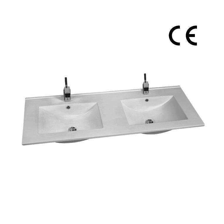 YS27286-120D Lavabo de gabinete de cerámica, lavabo de tocador, lavabo de inodoro;