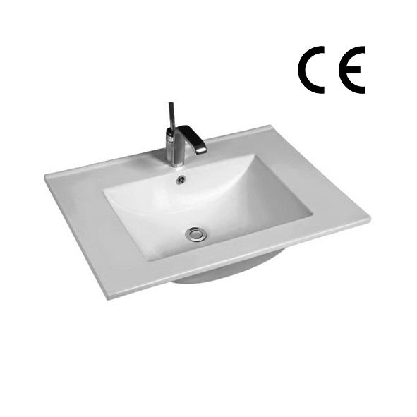 YS27286-60 Lavabo de gabinete de cerámica, lavabo de tocador, lavabo de inodoro;