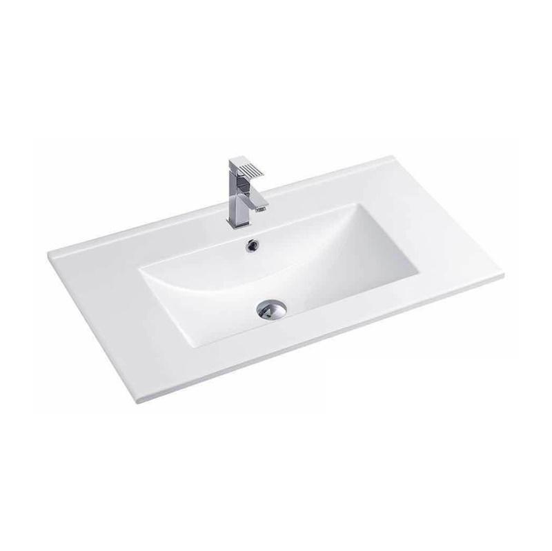 YS27286W-70 lavabo de gabinete de cerámica vidriada blanca mate, lavabo de tocador, lavabo de inodoro;