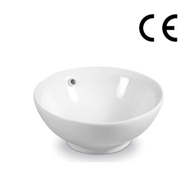 YS28207 Lavabo sobre encimera de cerámica, lavabo artístico, lavabo de cerámica;