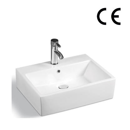 YS28253 Lavabo sobre encimera de cerámica, lavabo artístico, lavabo de cerámica;