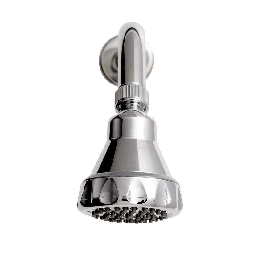 YS32129K Kit de ducha cuadrado de ABS, con soporte de pared y flexo de ducha;