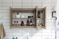 Muebles de baño YS54102-M1, armario con espejo, tocador de baño