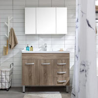 Muebles de baño YS54102-M1, armario con espejo, tocador de baño