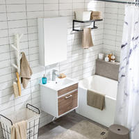 Muebles de baño YS54105-M1, armario con espejo, tocador de baño