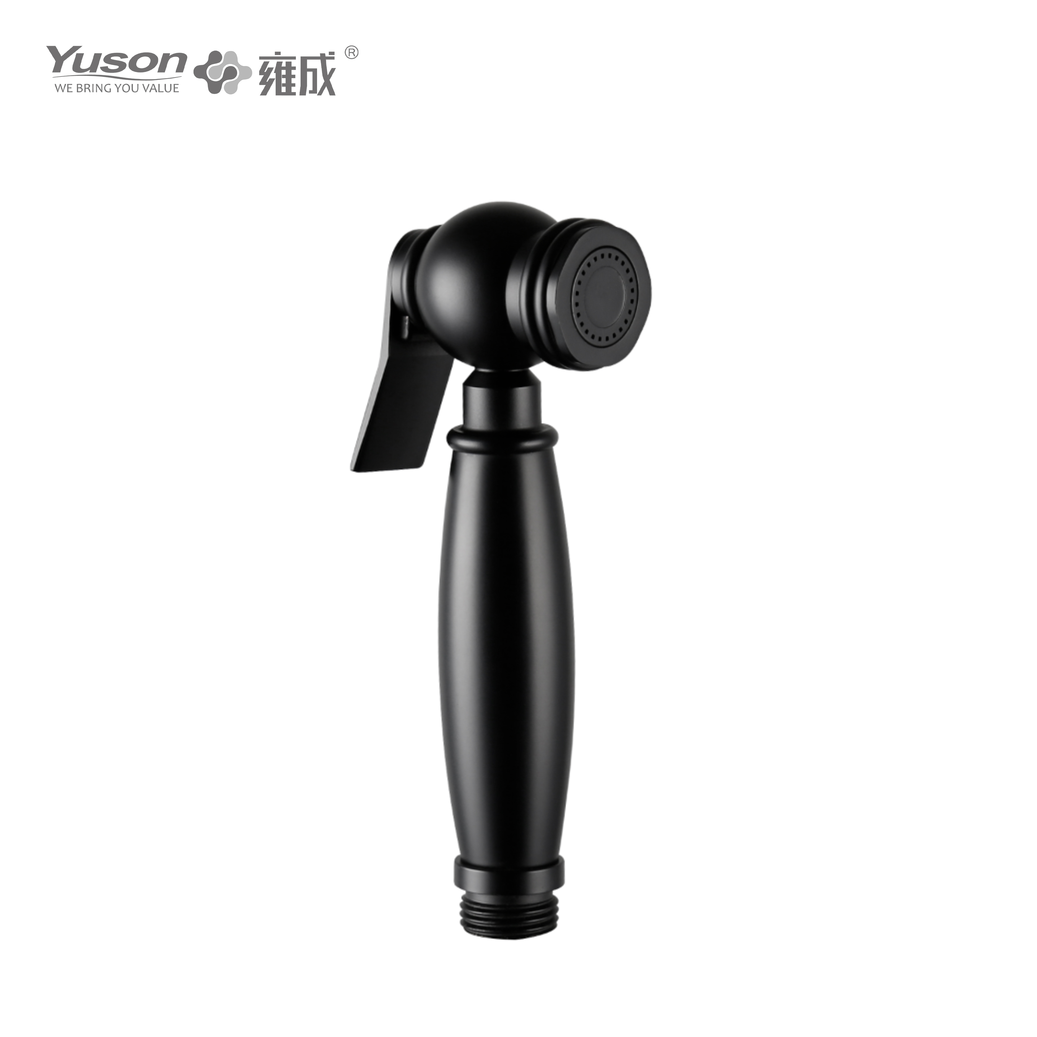 YS36423	Full Brass Vintage Style Handheld Toilet hygiene sprayer, Portable bidet Personal Cleansing Sprayer