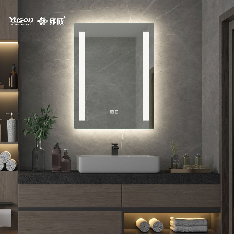 YS57105	Mordern Rectangle Shape bathroom mirror, LED vanity mirror