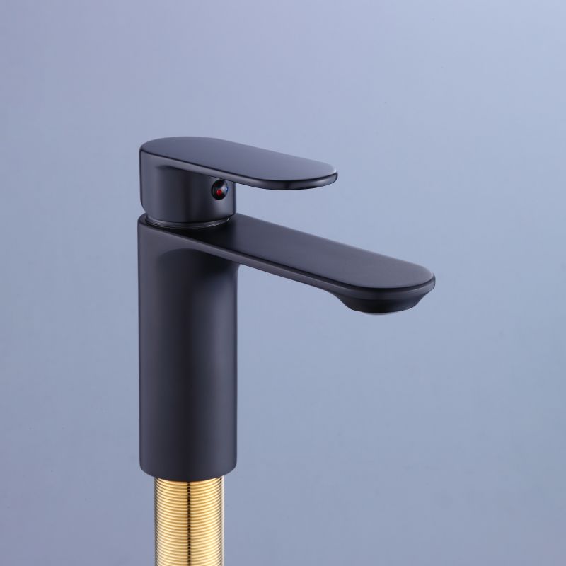 2012-30 Brass sleek single lever deck-mounted hot&cold water mixer, basin mixer