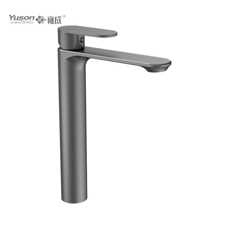 2012-31 Brass sleek single lever deck-mounted hot&cold water mixer, vessel basin mixer