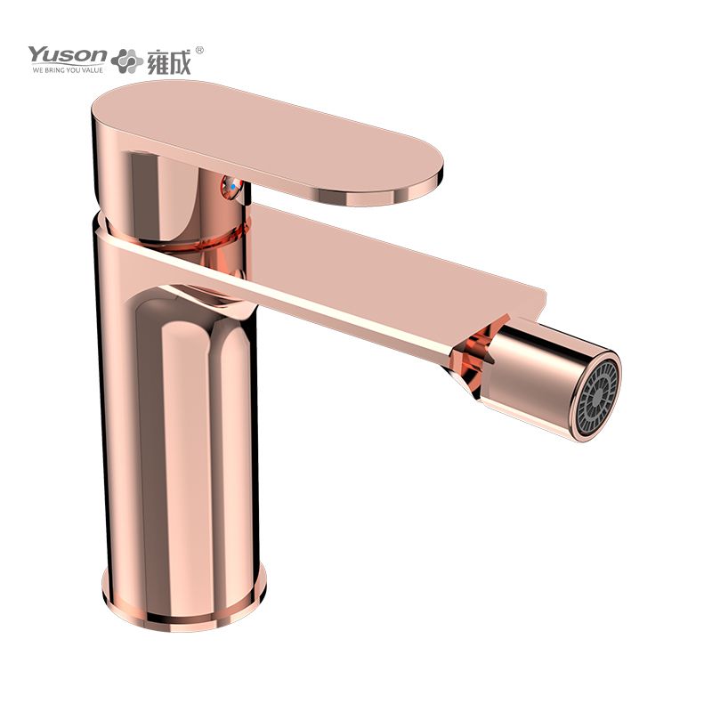 2012-40 Brass sleek single lever deck-mounted hot&cold water mixer, bidet mixer