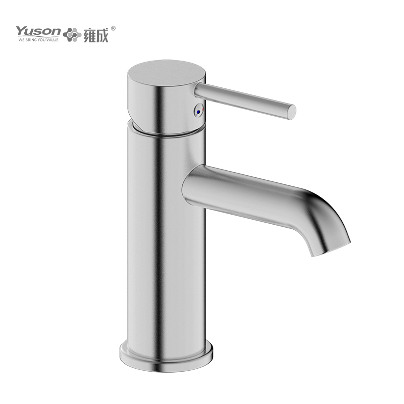 2011-30 SUS304 stainless steel deck-mounted hot&cold water mixer, basin mixer