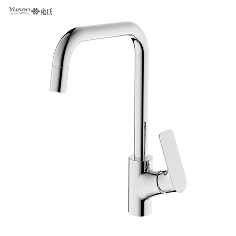 3165-50 brass faucet single lever hot/cold water deck-mounted kitchen mixer, sink mixer