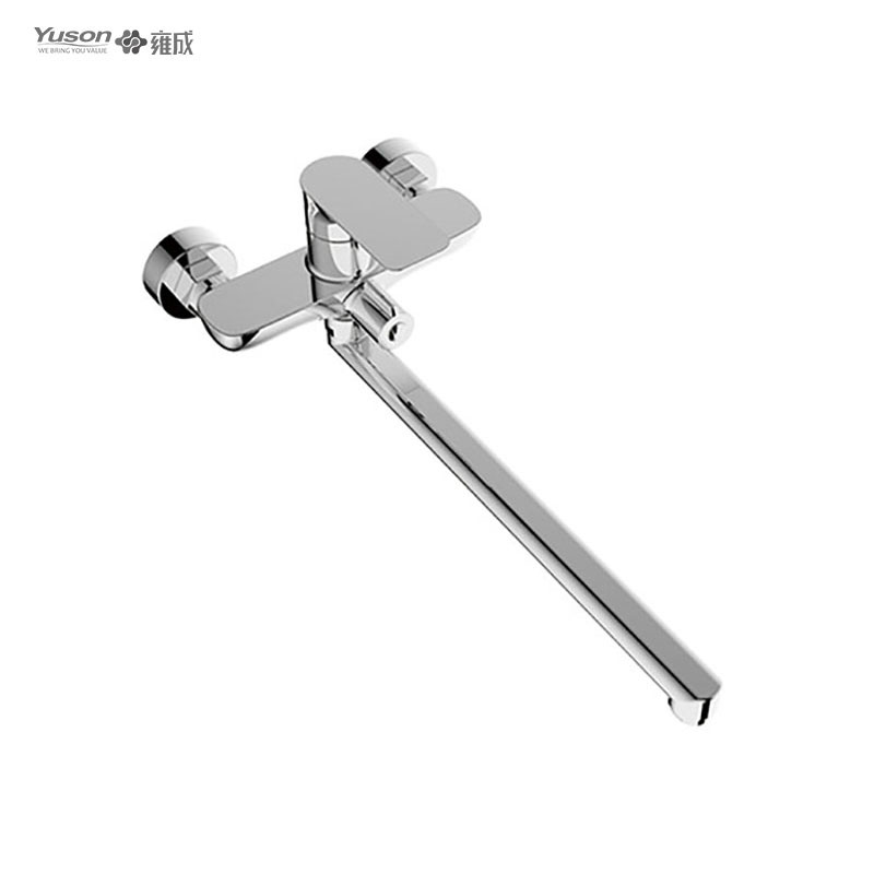 3165-70 brass faucet single lever hot/cold water wall-mounted kitchen mixer, sink mixer